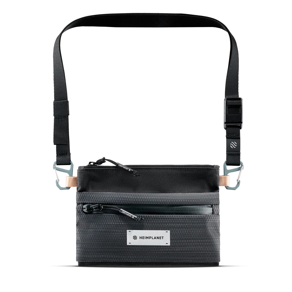 Heimplanet Neck pouch A6 mørkegrå