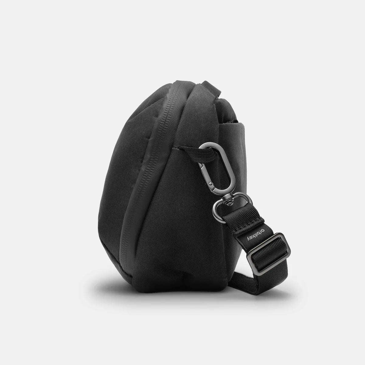 Orbitkey travel sling 3 liter, sort, fra siden