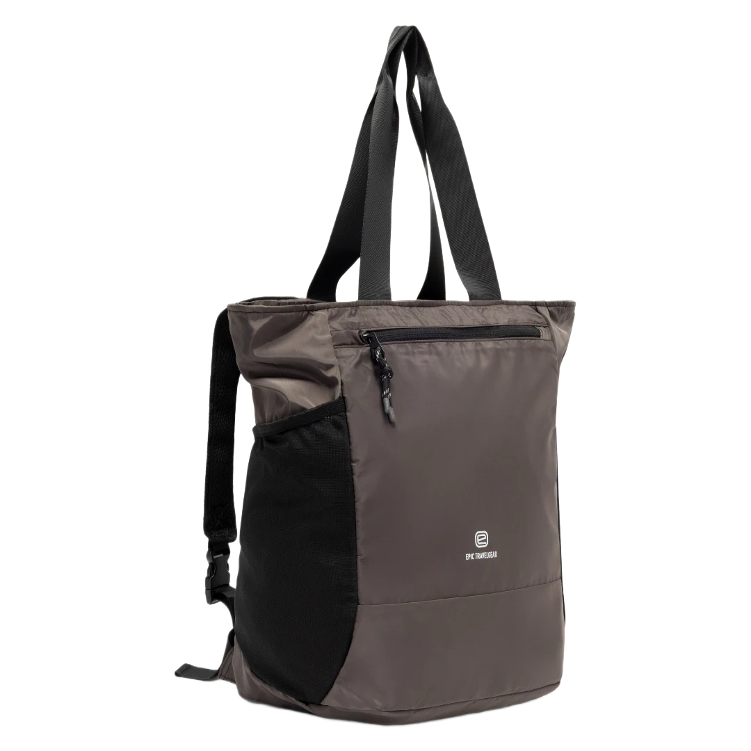 Epic Xpac sammenlægbar brun Totepack