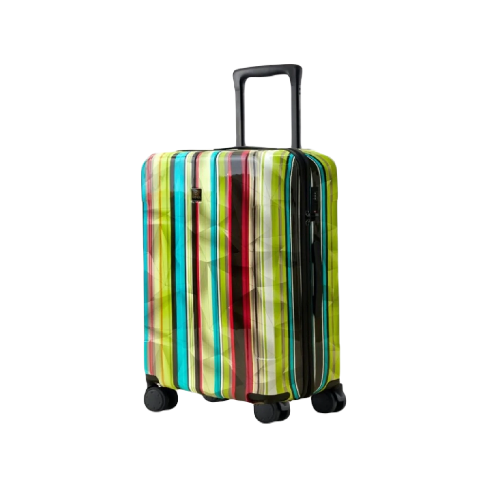 Adax Rene kuffert i Diamond mønster, set i profil