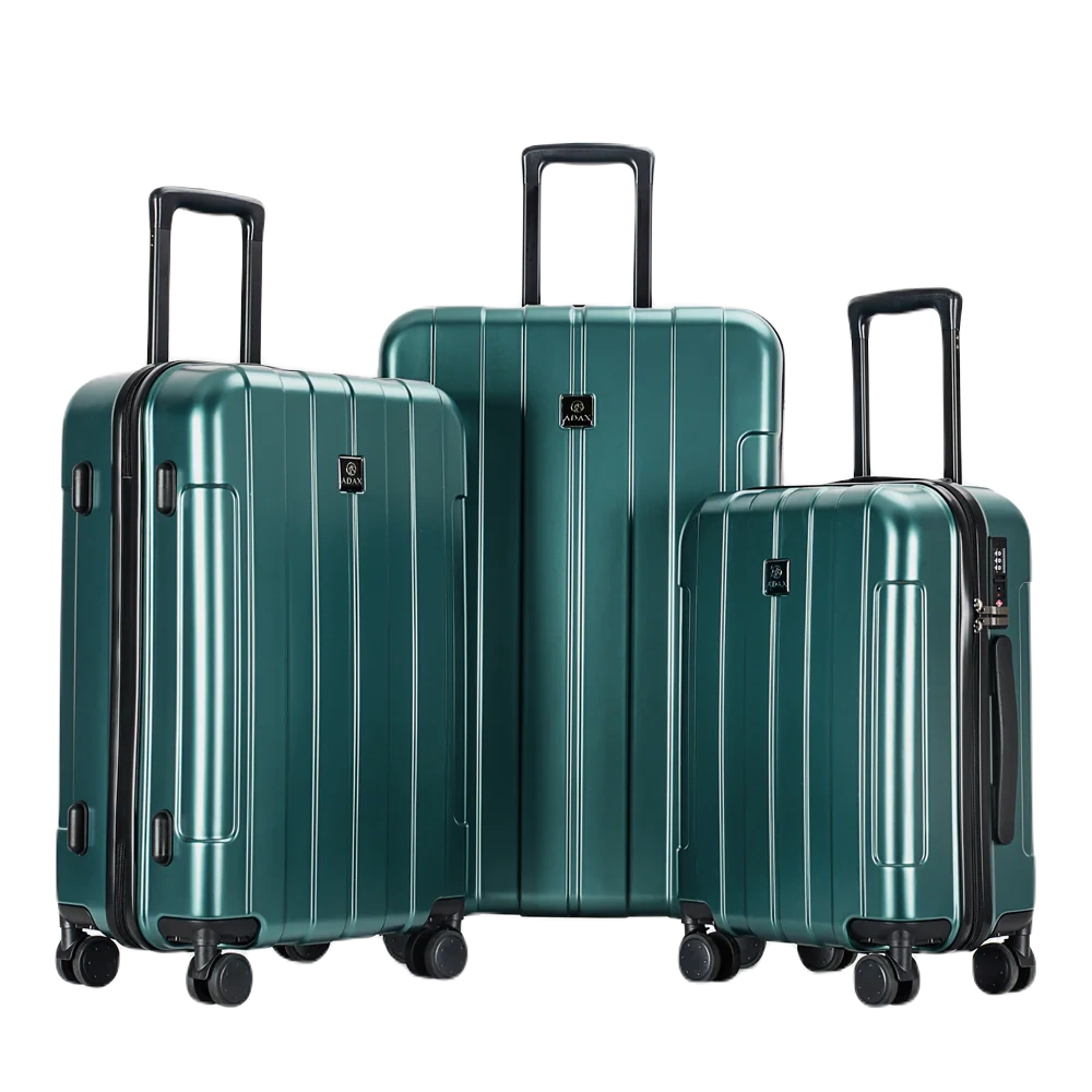 Adax tre kuffert størrelser i grøn