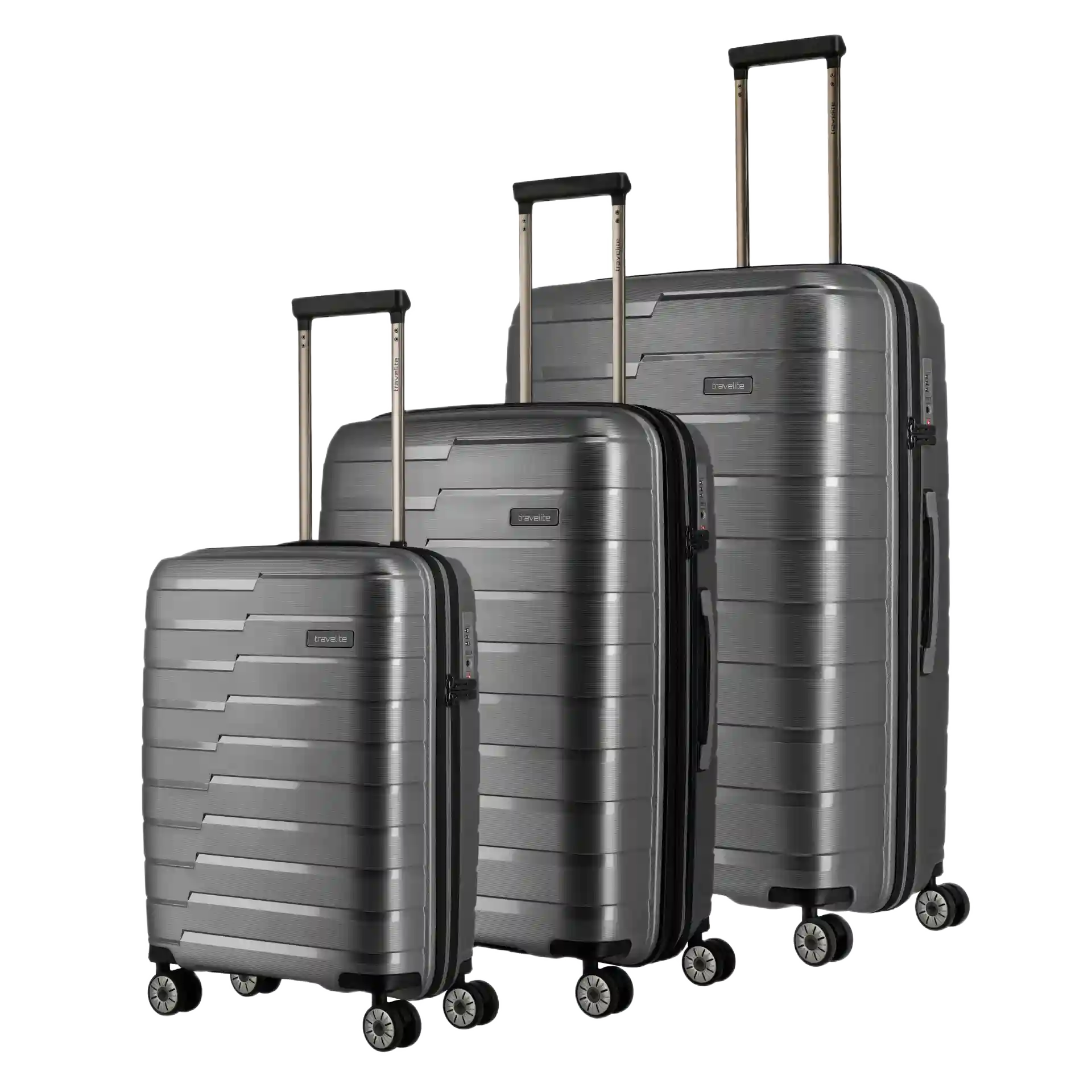 travelite Air base kuffertsæt, 3 kufferter, antracit