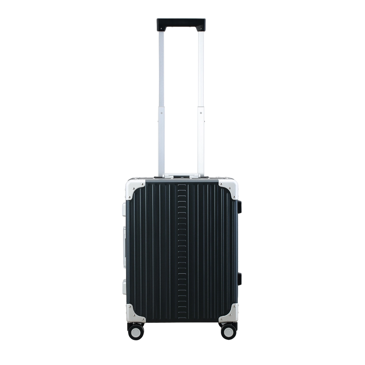 aleon fortis aluminium kabinekuffert 21" sort