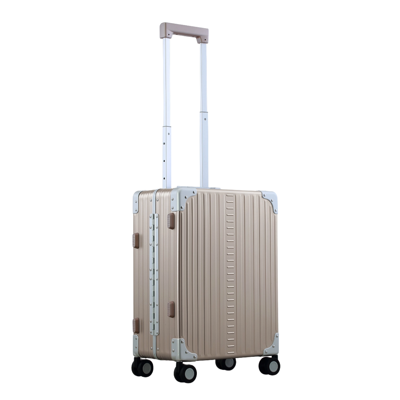 aleon fortis aluminiums kabinekuffert 21" Rosegold