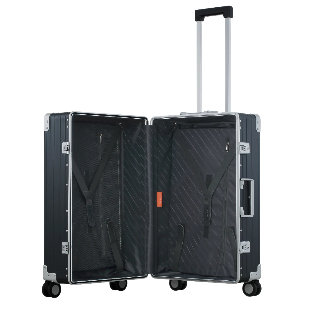 Aleon Fortis Aluminium kuffert Medium 26" - Sort