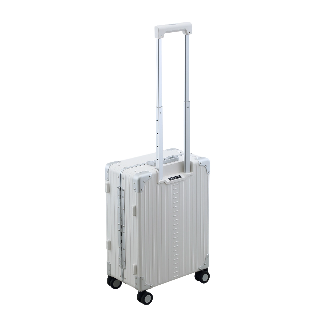 Aleon Fortis aluminiumskuffert CarryOn 21", bagfra