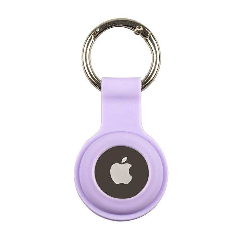 Airtag Silikone Holder - Lilla