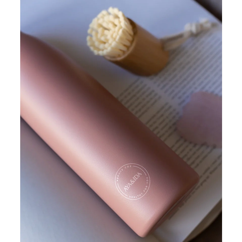 Aya&Ida Drikkeflaske 500 ml - Ash Rose