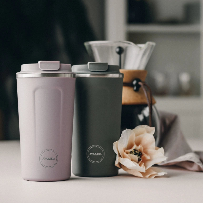 Aya og Ida cup2go lavender