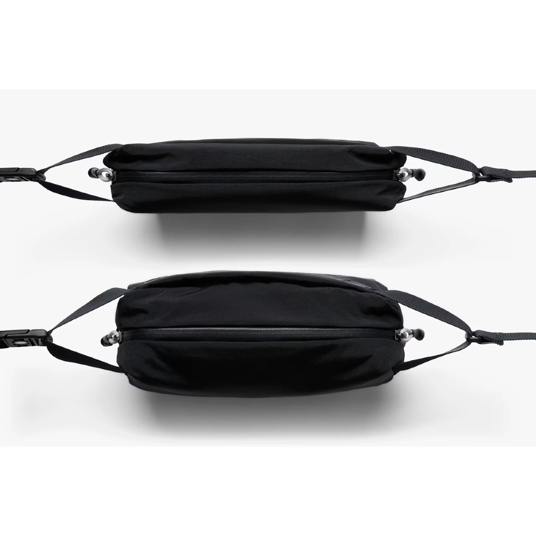 Bellroy lite sling mini sort, med og uden indhold
