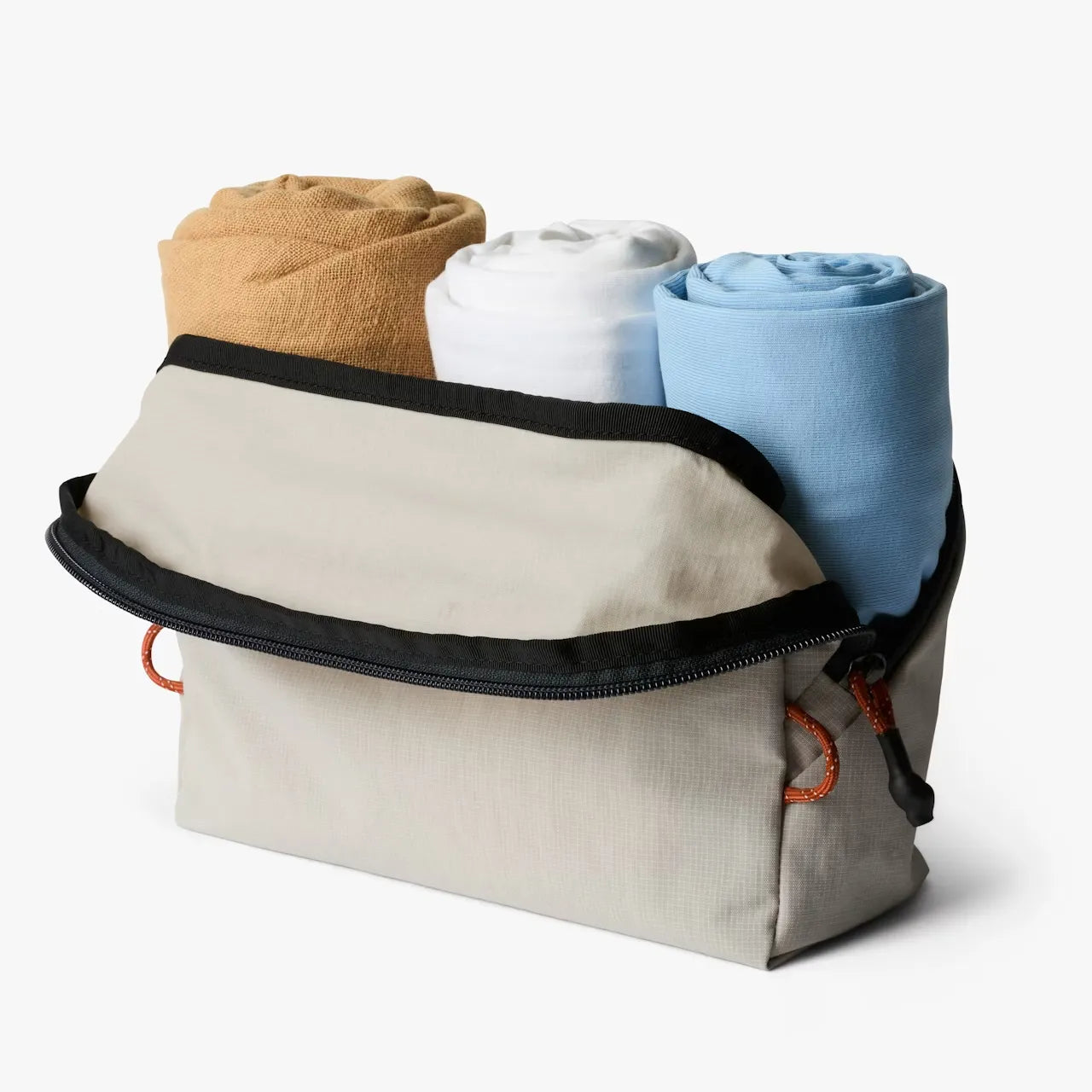bellroy packing pouch 3 liter ash med indhold