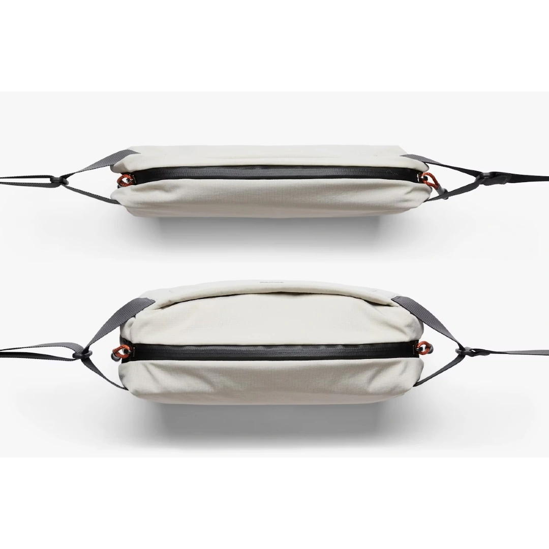 Bellroy lite sling ash med og uden indhold