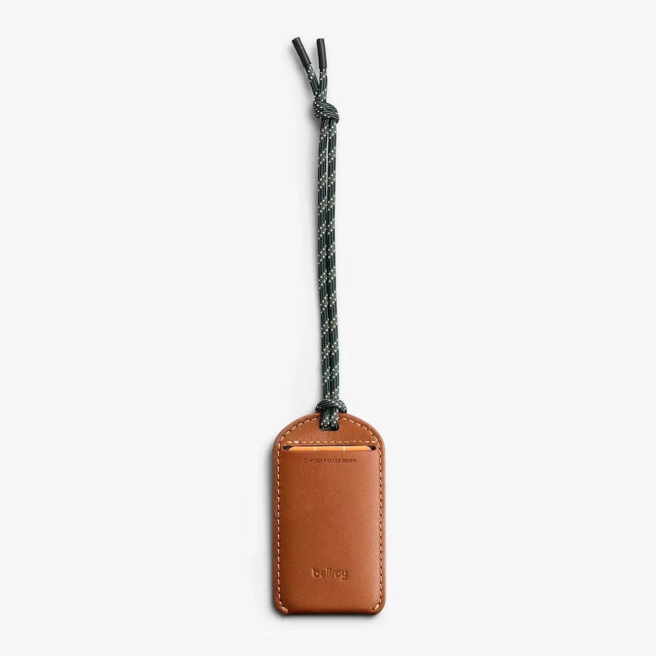 Bellroy kuffertmærke i brunt læder