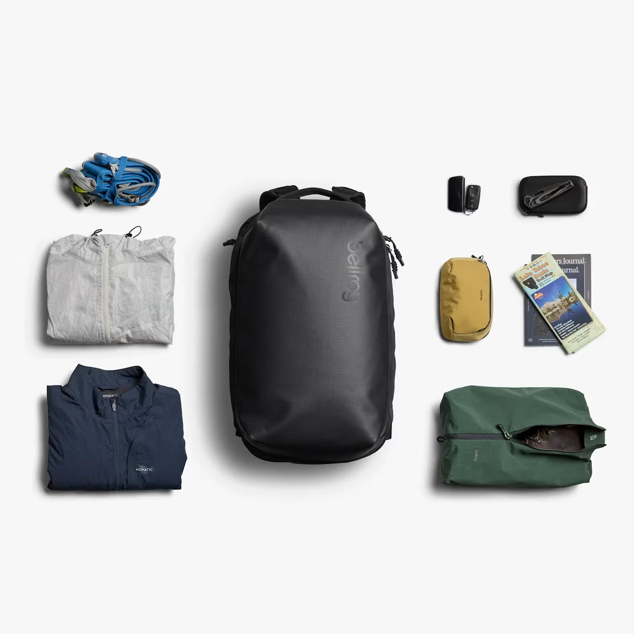 Bellroy Venture Grab Pack Sort, flatlay