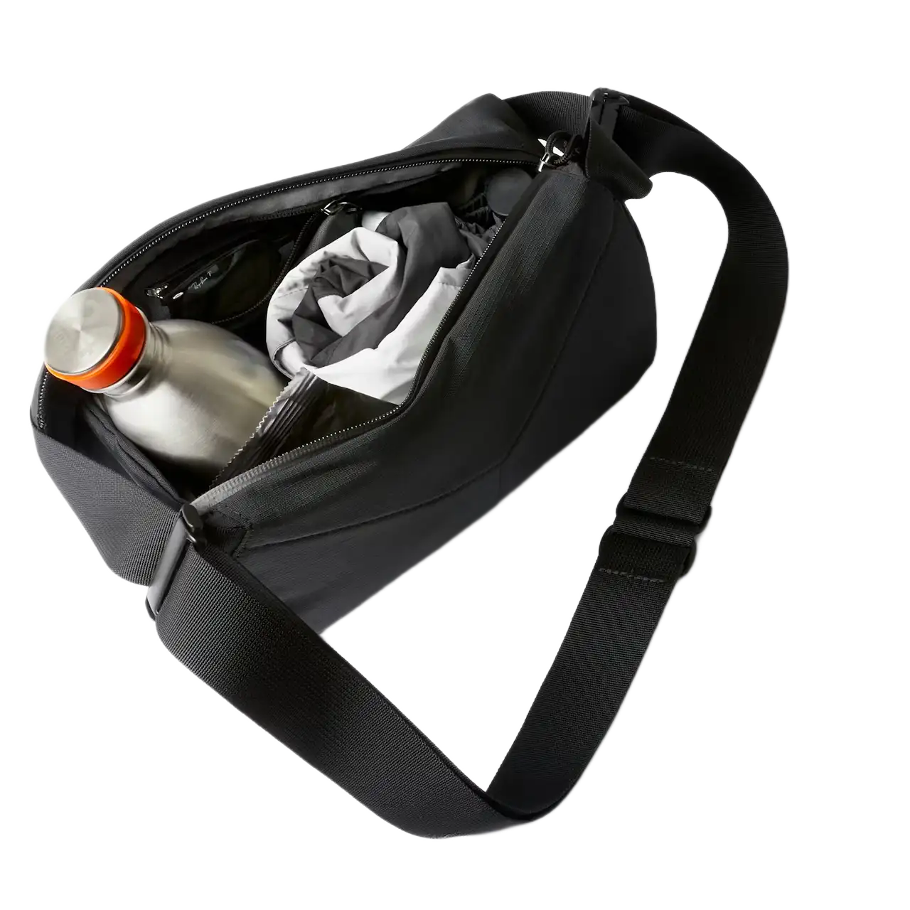 Bellroy venture sling 6 liter sort, åben