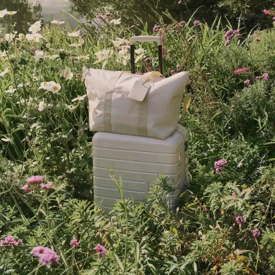 Day kuffert 20" CarryOn kabinesæt -  Pastel Parchment/Hvid