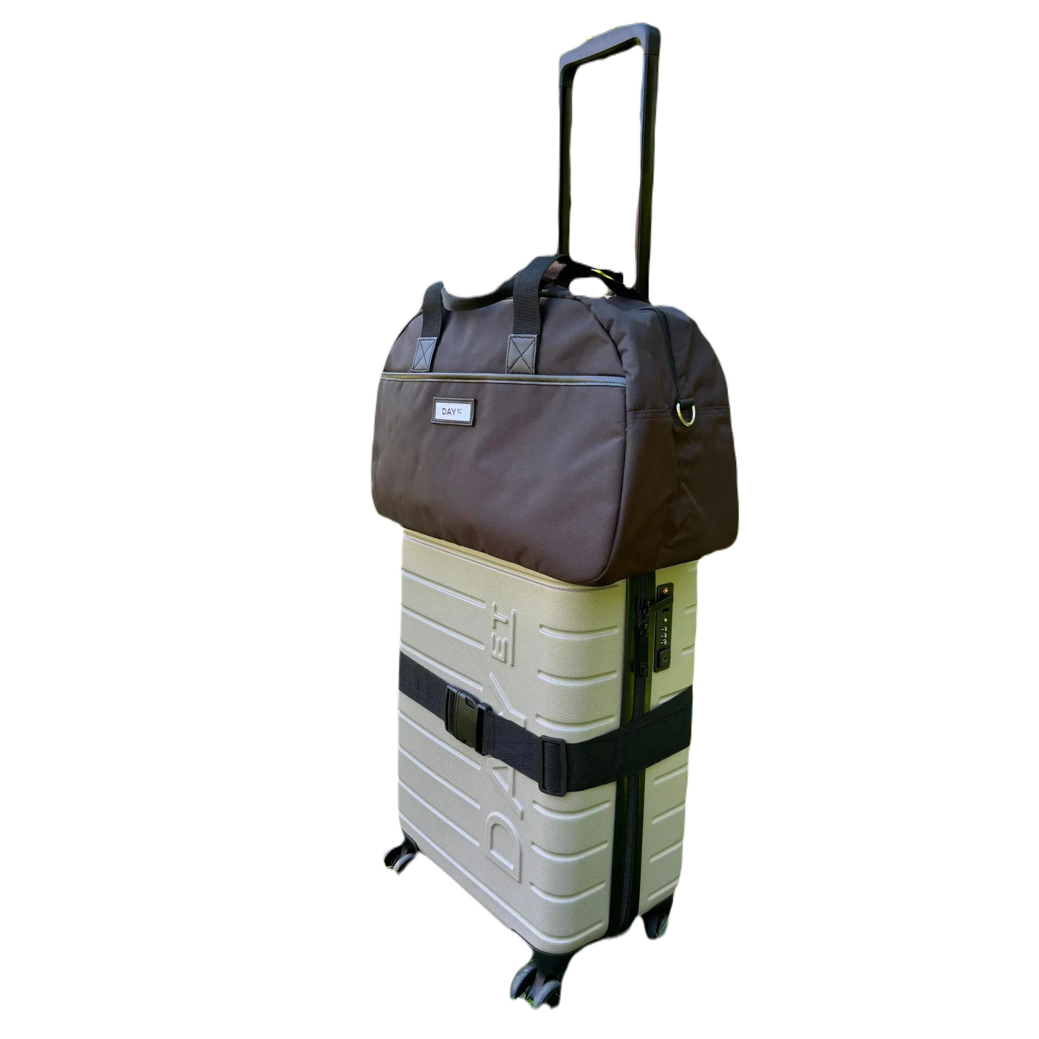 Day LHR 20" Kuffert Beige+One-nighter Bag Sort