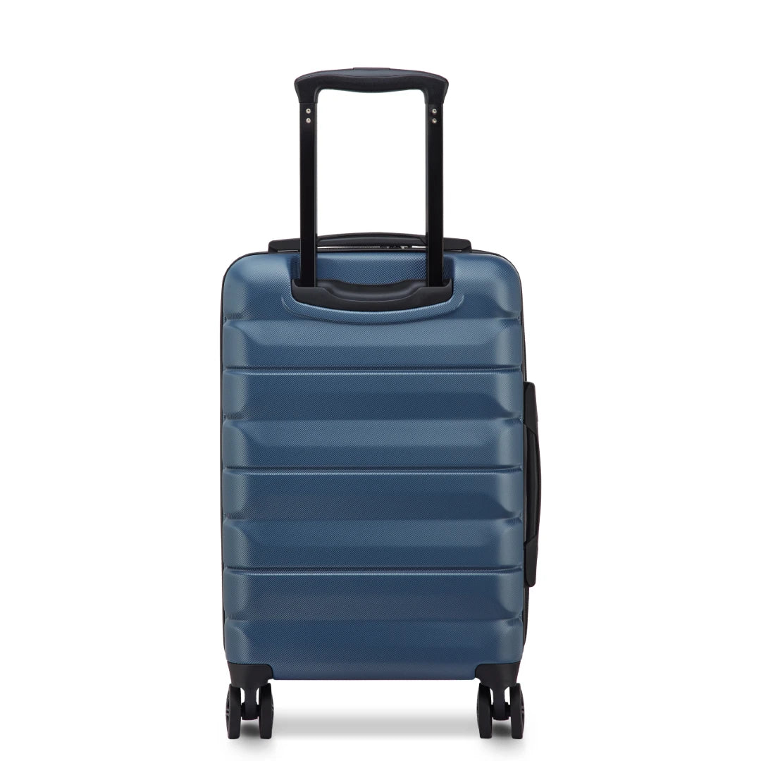 Delsey Air Armour kabinekuffert 55 cm blå,, bagfra