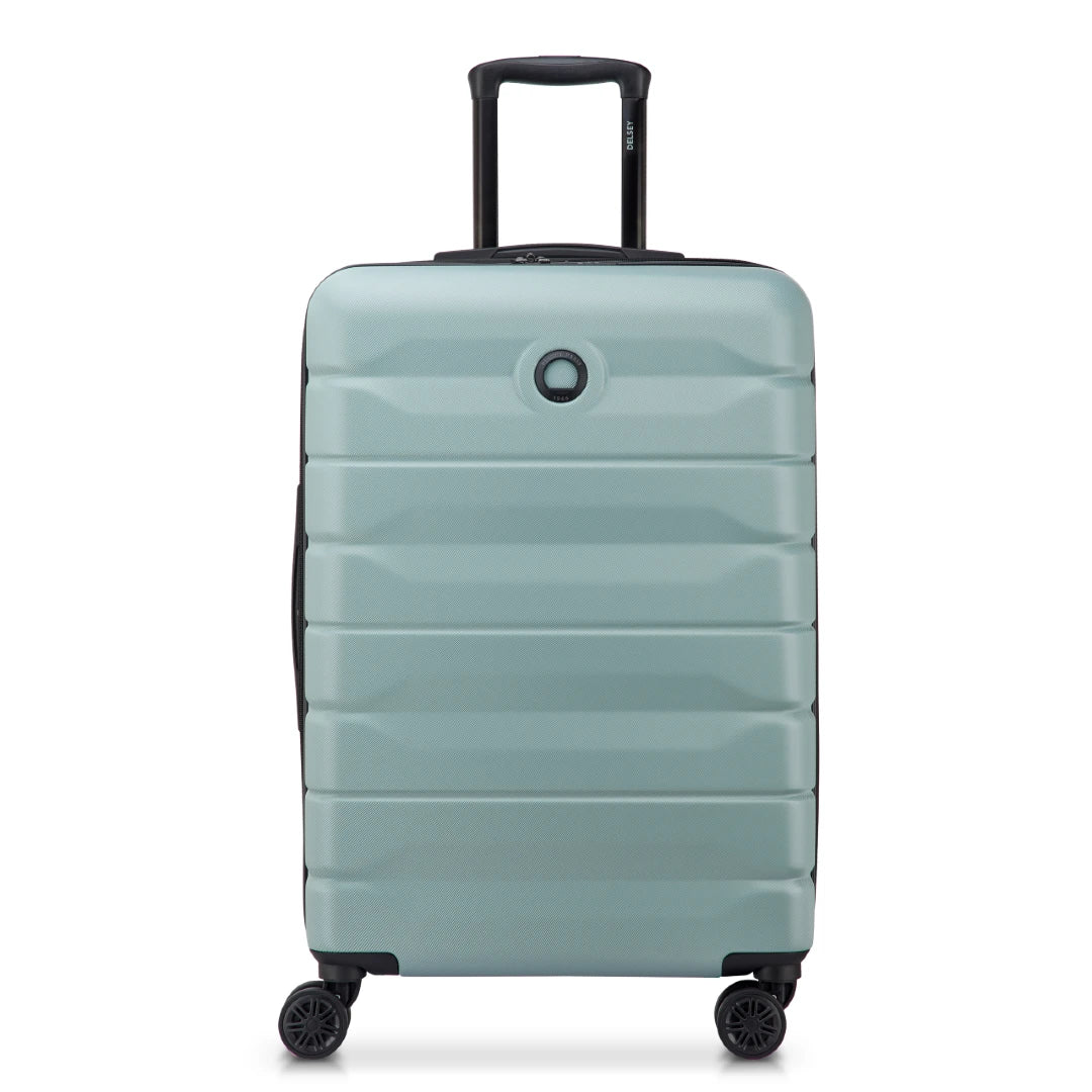 Delsey Air Amour Medium 66 cm kuffert grøn,forfra