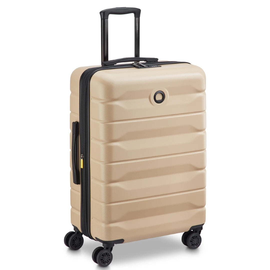 Delsey Air Amour 66 cm medium kuffert sand, skråt forfr