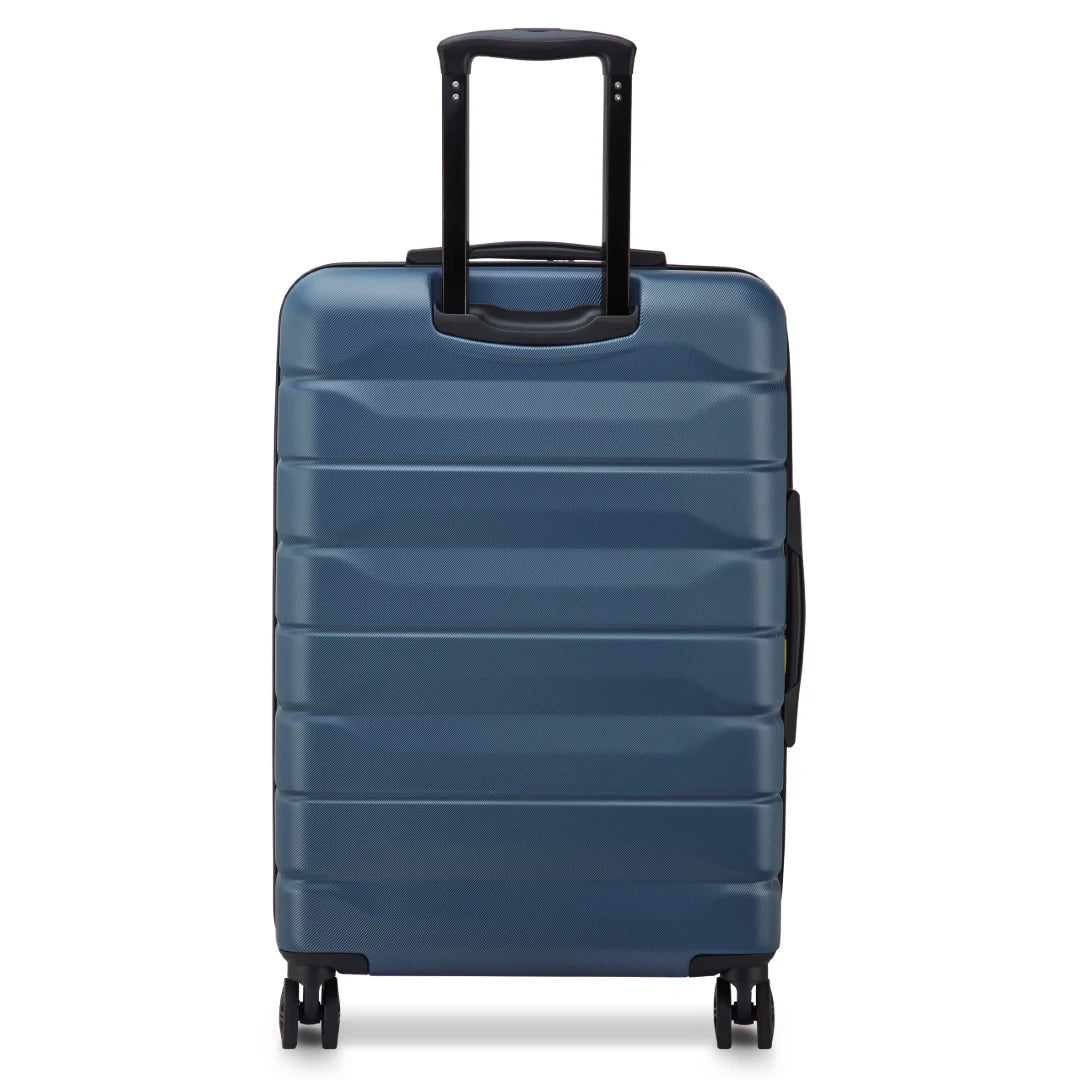 Delsey AIr Amour stor 77 cm blå kuffert, bagfra
