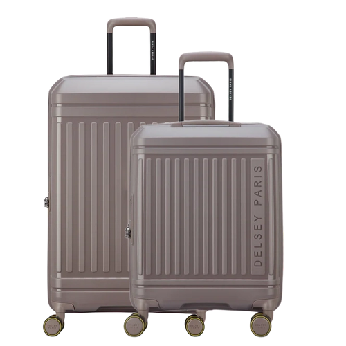Delsey Lutece Duo Kuffertsæt, 76 og 55 cm - Brun