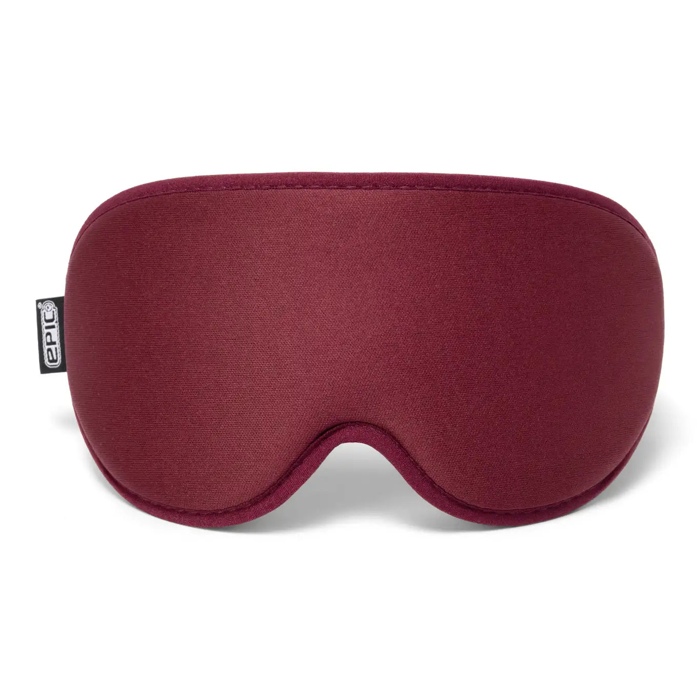 Epic ergonomisk dækkende vinrød sovemaske