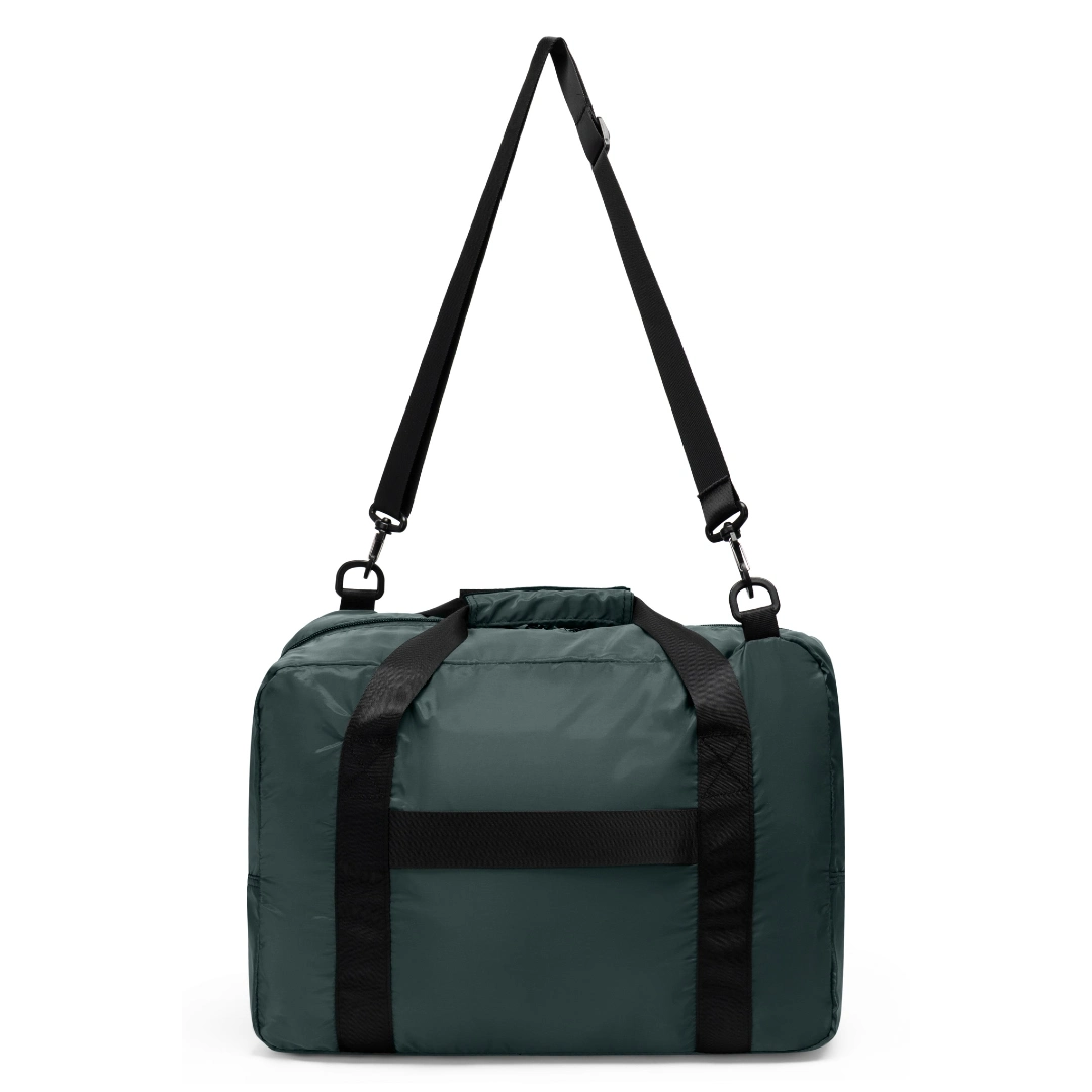 Epic Xpac grøn sammenfoldbar duffel, bagfra