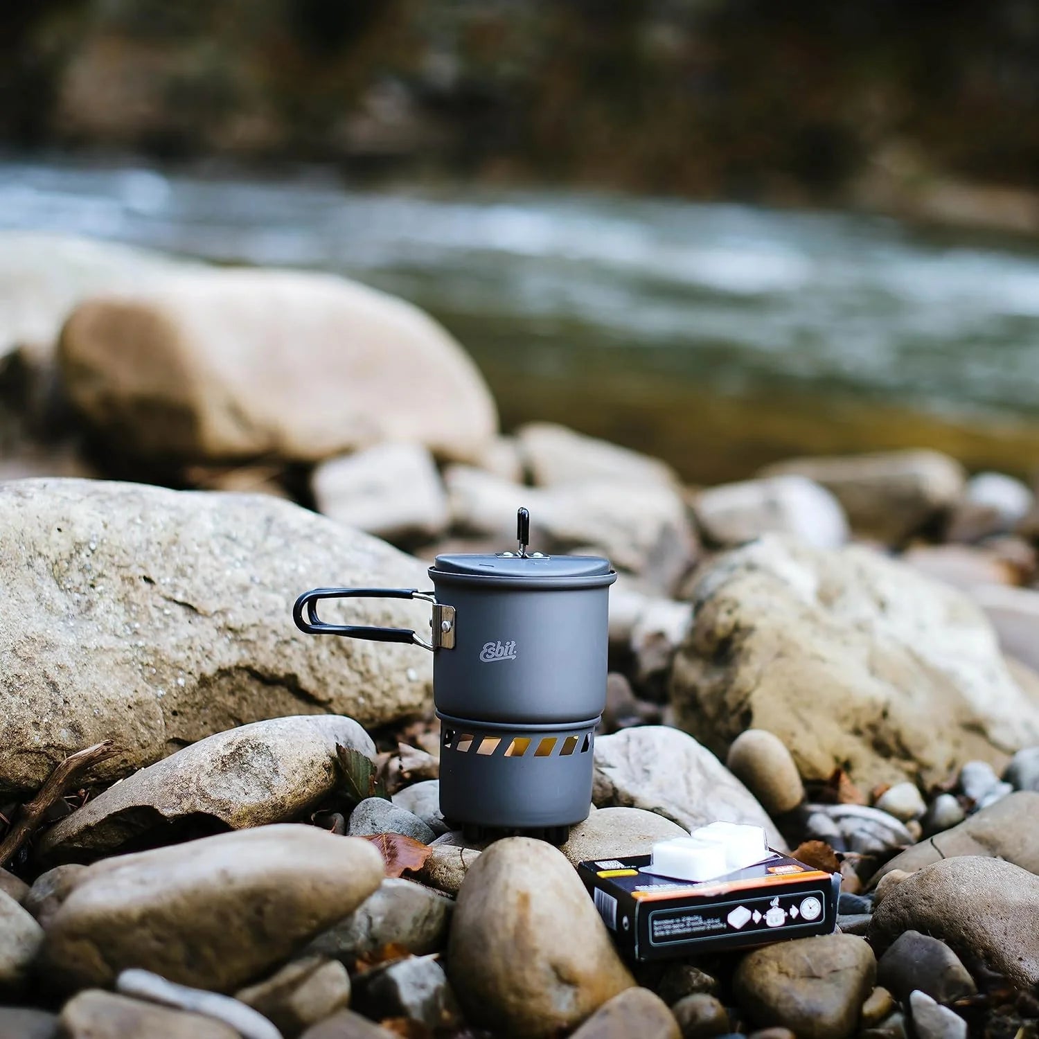Esbit Camping  Kogesæt 585 ml- Anodiseret Aluminium