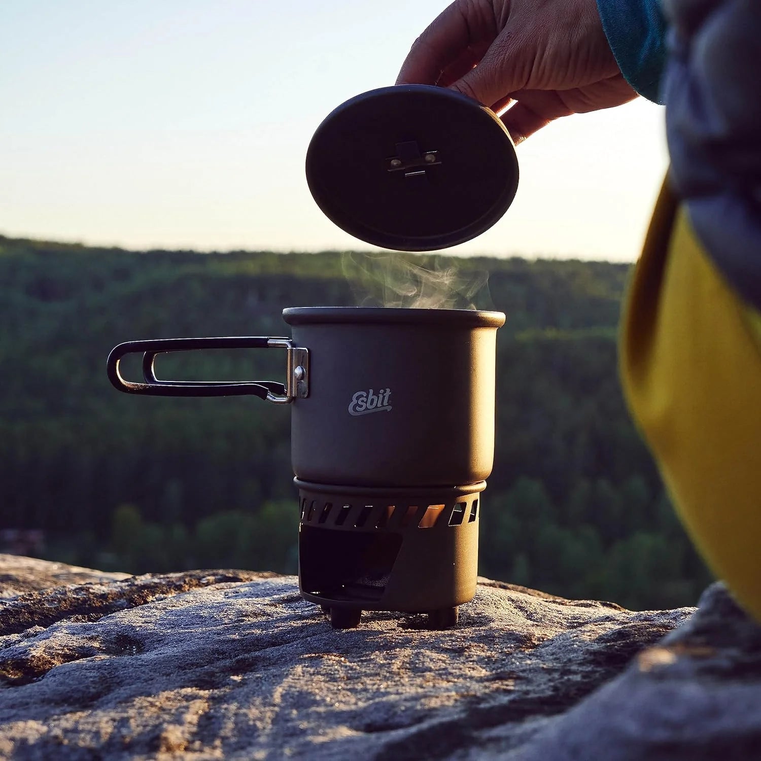 Esbit Camping  Kogesæt 585 ml- Anodiseret Aluminium