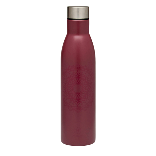 Gaiam Yoga Easy Grip Drikkedunk 740 ml - Cherry Marrakesh