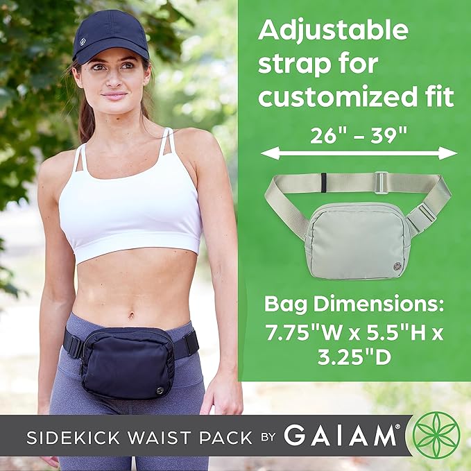 Gaiam Sidekick Waistpack - Løbetaske - Cinnamon