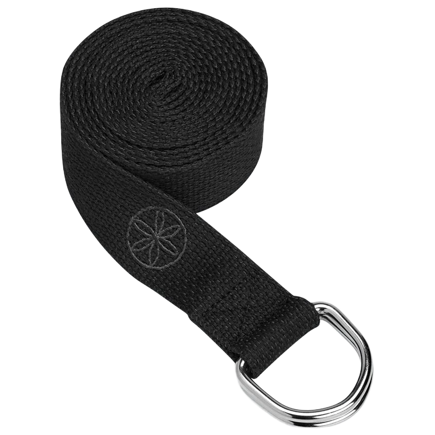 Gaiam Yoga Bælte 240 cm - Sort