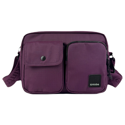 Kintobe Miles Crossbody Taske - Deep Aubergine