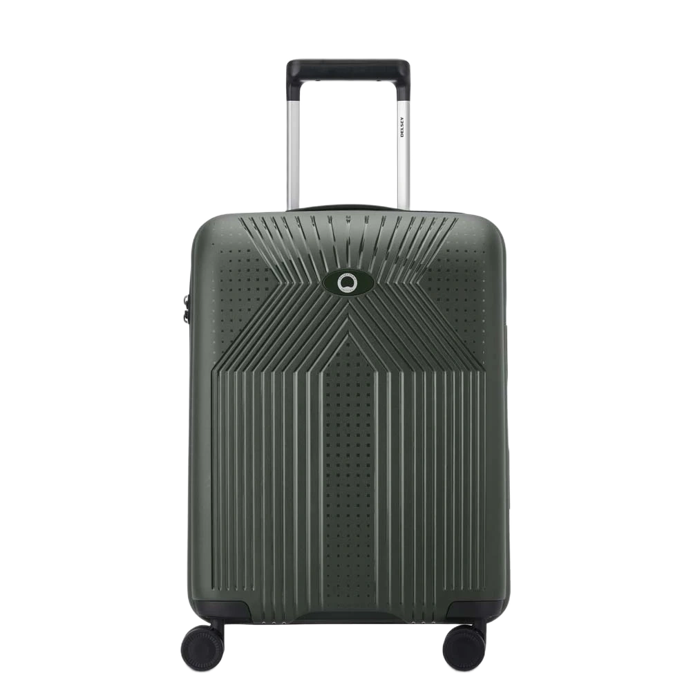 Delsey Ordener kabinekuffert khaki/grøn, thetraveller