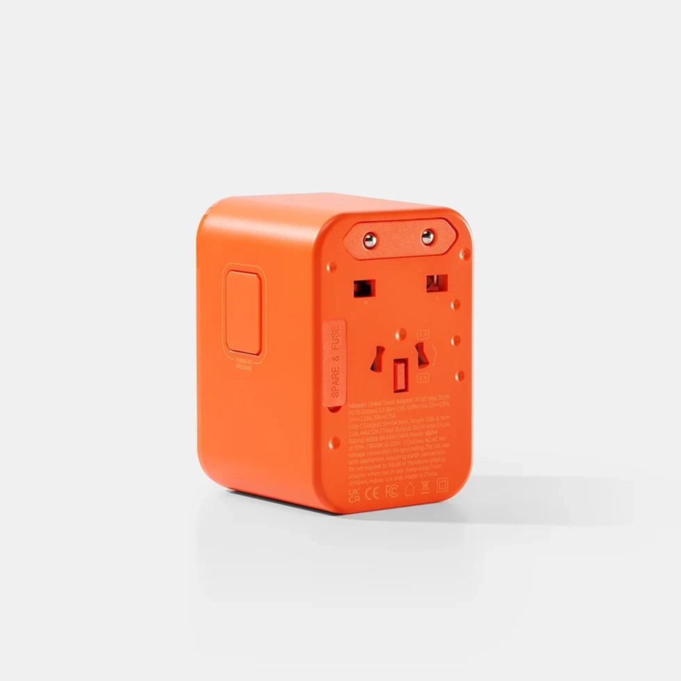 Matador Globalt rejseadapter Orange