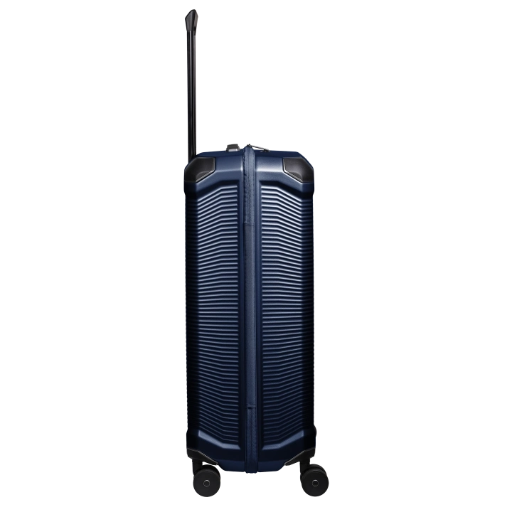 travelite millennium stor navy kuffert, fra siden