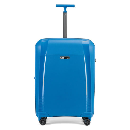 Epic Phantom blå kuffert medium forfra