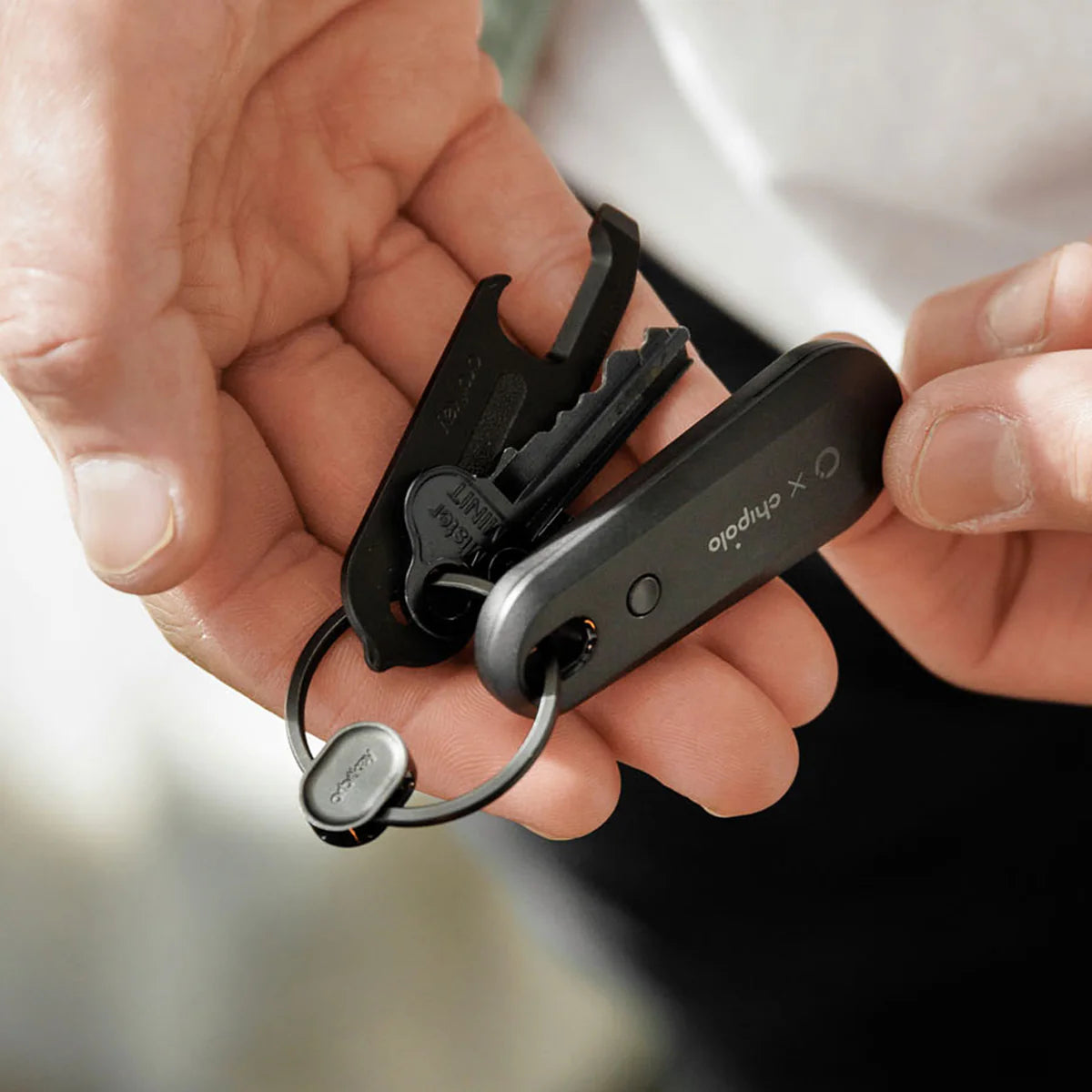 Orbitkey Ring v2, Sort med diverse