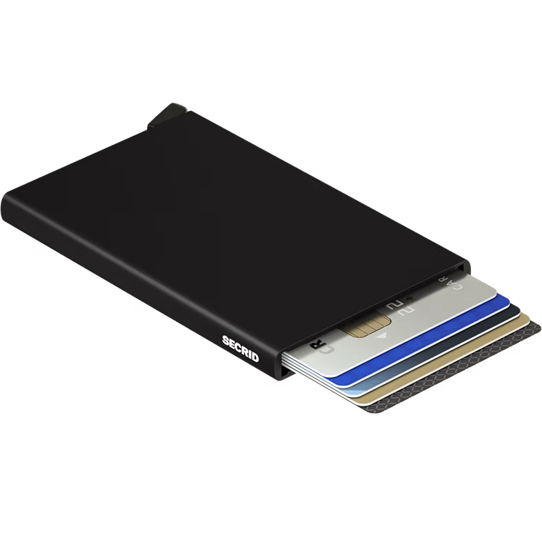Secrid original cardprotector sort,med udfoldede kort