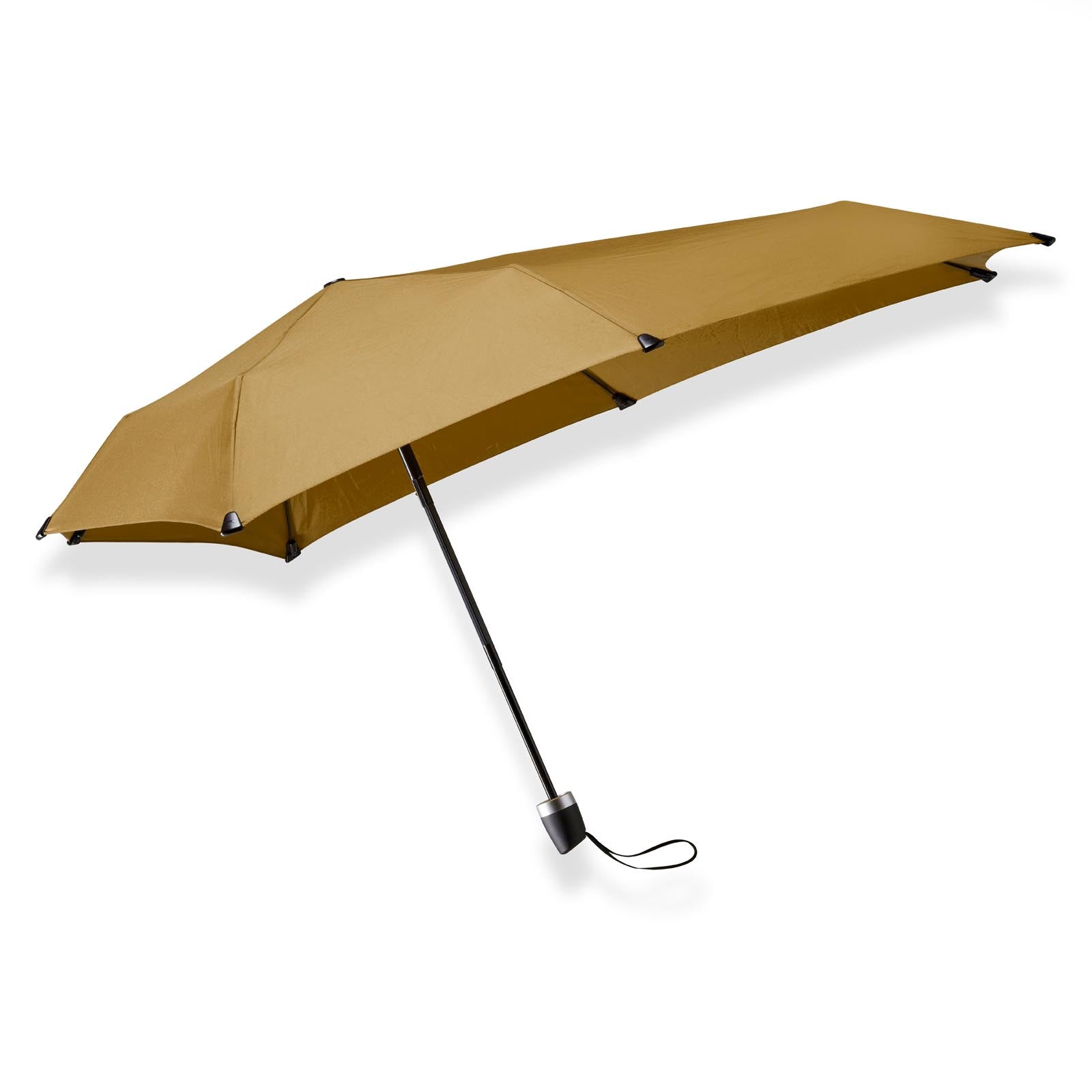 Senz Mini Foldbar Stormparaply - Golden Palm