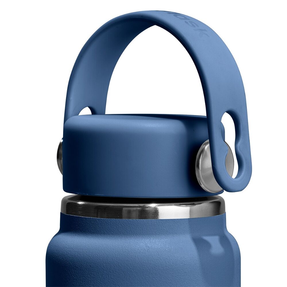 Hydro Flask micro hydro 300 ml termoflaske , blå, aftagbar hanke
