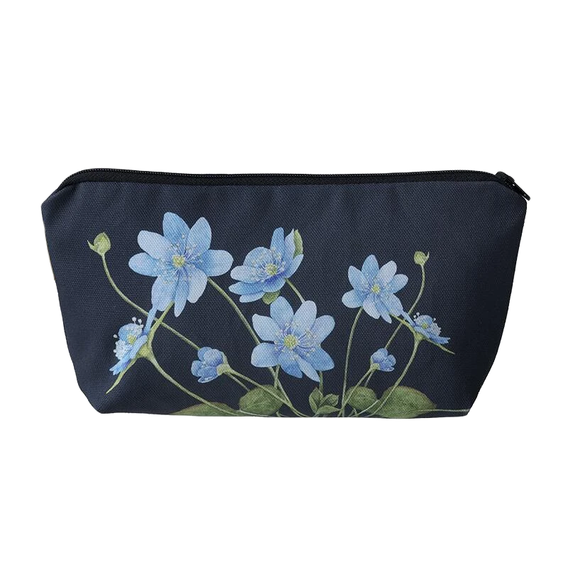 kosmetik taske anemone blå økologisk , Koustrup